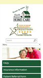 Mobile Screenshot of healthrelatedhomecare.com